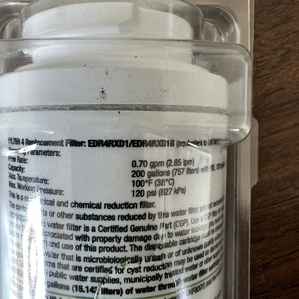EveryDrop EDR4RXD1 Ice‎ and Water Refrigerator Water Filter 4 NEW MISSING BOX
